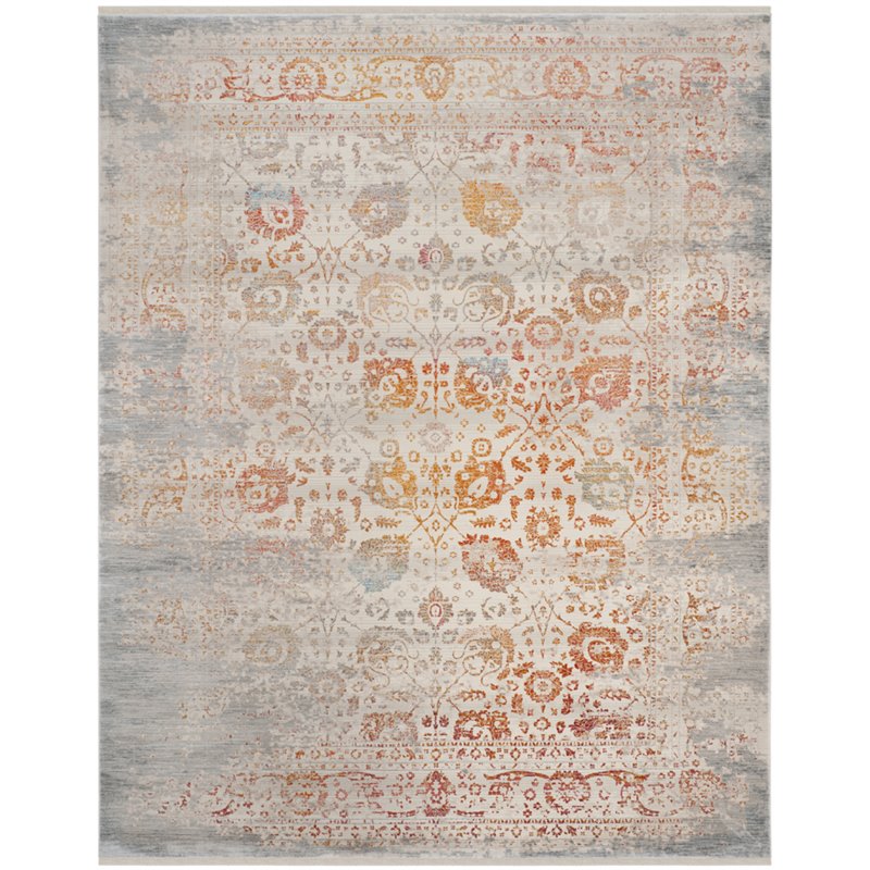 Safavieh Vintage 10' x 13' Rug in Orange and Ivory