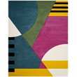 Safavieh Hollywood 9' x 12' Rug in Peacock Blue and Fuchsia