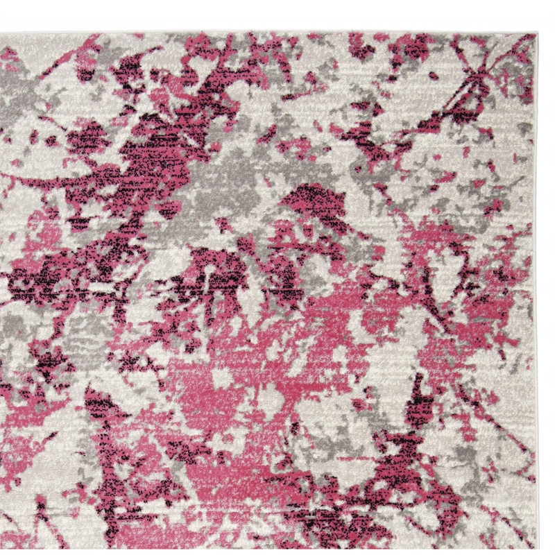 Safavieh Skyler 6' x 9' Rug in Pink and Ivory