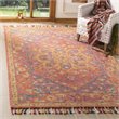 Safavieh Aspen 9' x 12' Hand Tufted Wool Rug in Pink and Violet