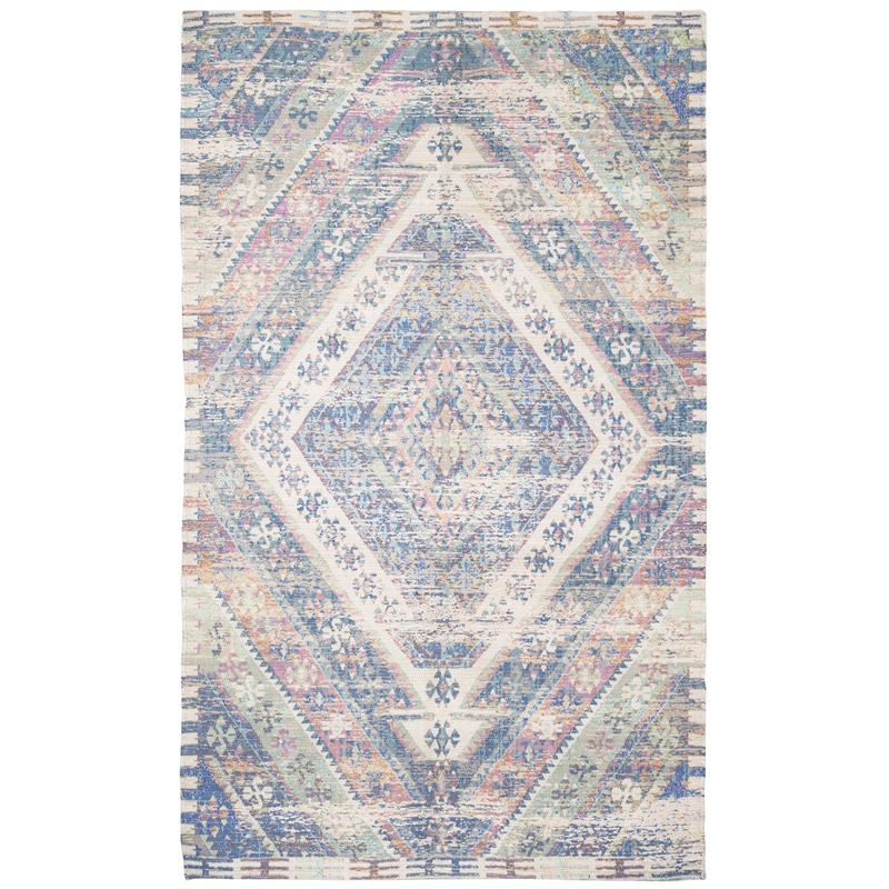 Safavieh Saffron 6' x 9' Hand Loomed Rug in Purple and Pink