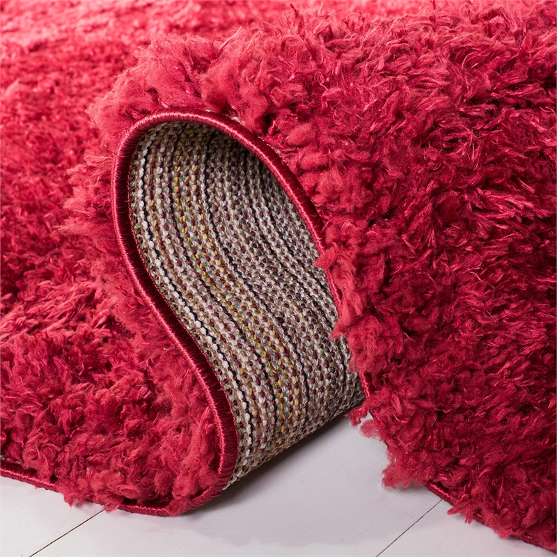 Safavieh Madrid 8' x 10' Shag Rug in Red