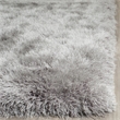 Safavieh Venice 4' Square Hand Tufted Shag Rug in Silver