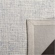 Safavieh Abstract 8' x 10' Hand Tufted Wool Rug in Silver and Blue