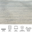 Safavieh Adirondack 10' x 14' Rug in Slate and Cream