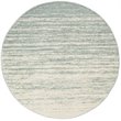 Safavieh Adirondack 8' Round Rug in Slate and Cream