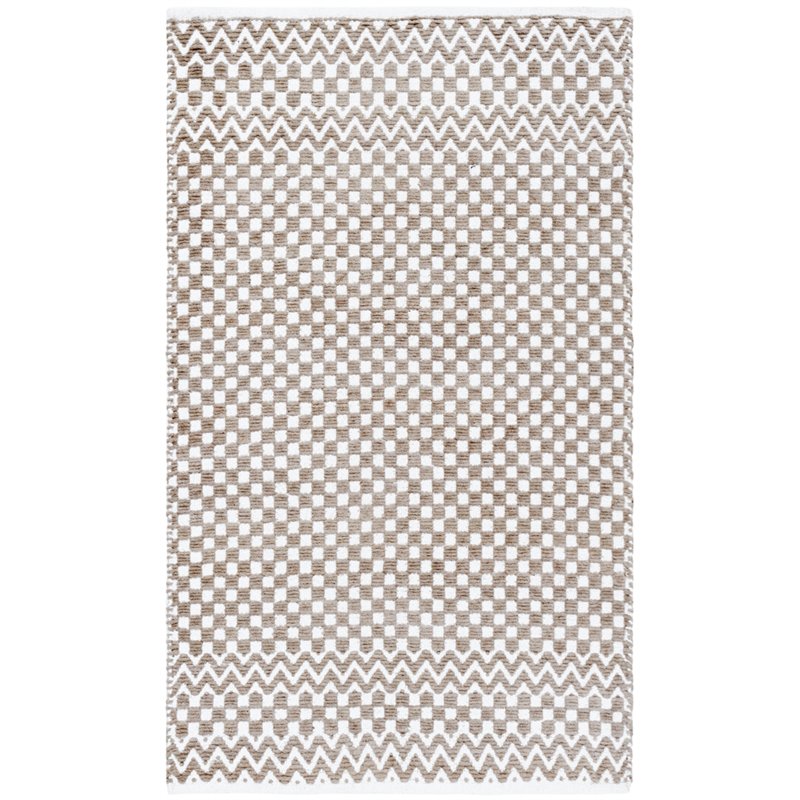 Safavieh Boston 6' x 9' Hand Tufted Rug in Taupe