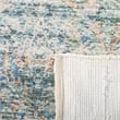 Safavieh Saffron 8' x 10' Hand Loomed Rug in Turquoise and Peach