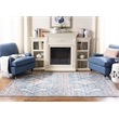 Safavieh Saffron 8' x 10' Hand Loomed Rug in Turquoise and Peach