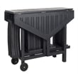 Safavieh Kerman 5 Piece Patio Dining Set in Black