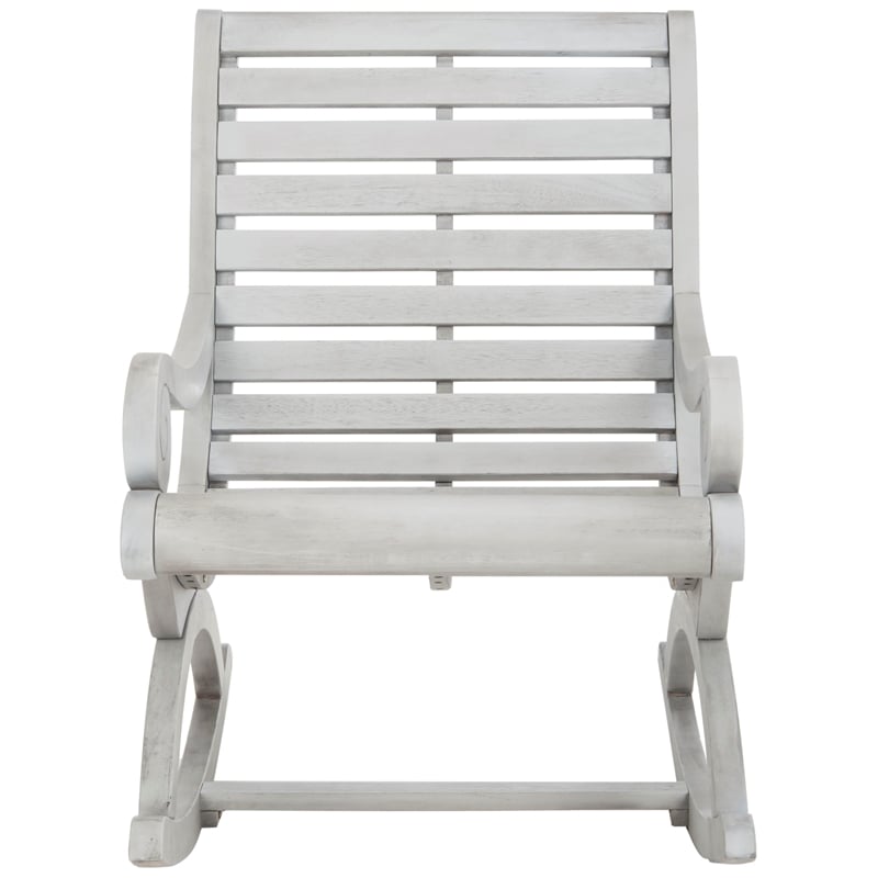 Safavieh Sonora Patio Rocker in Gray