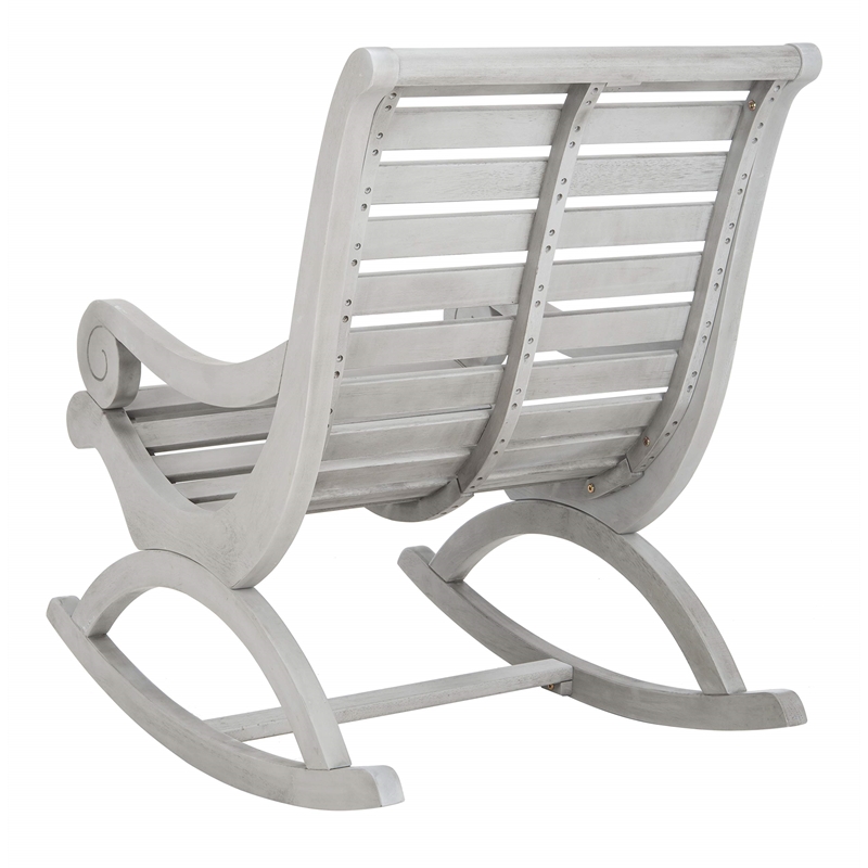 Safavieh Sonora Patio Rocker in Gray