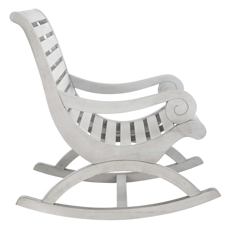 Safavieh Sonora Patio Rocker in Gray