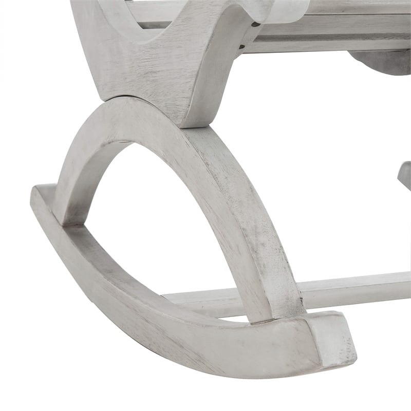 Safavieh Sonora Patio Rocker in Gray