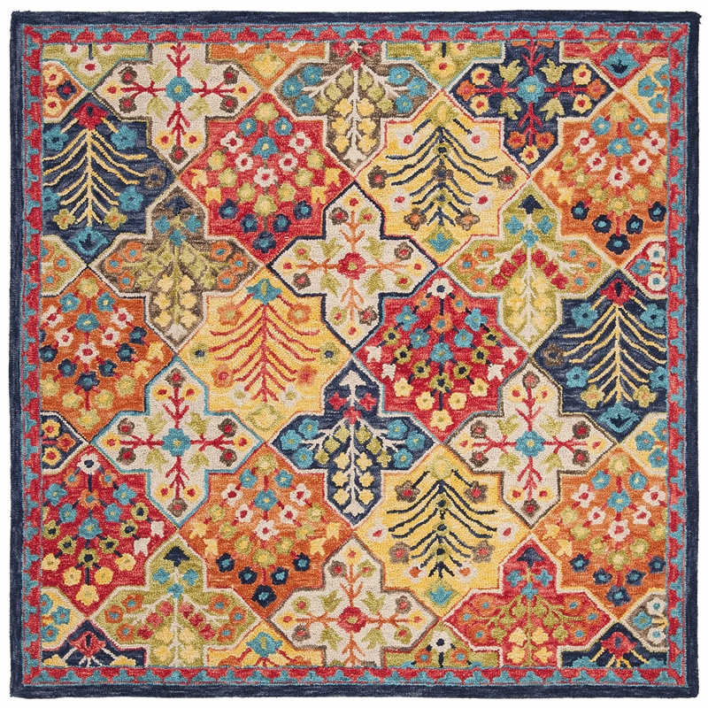 Safavieh Aspen 7' Square Hand Tufted Wool Rug