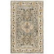 Safavieh Aspen 2' x 3' Hand Tufted Wool Rug in Moss and Ivory