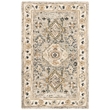 Safavieh Aspen 3' x 5' Hand Tufted Wool Rug in Moss and Ivory