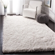 Safavieh Atlantic 3' x 5' Hand Tufted Shag Rug in Ivory