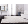 Safavieh Atlantic 5' x 8' Hand Tufted Shag Rug in Ivory
