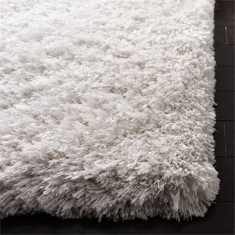 Safavieh Atlantic 8' x 10' Hand Tufted Shag Rug in Ivory