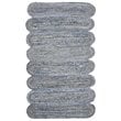 Safavieh Cape Cod 5' x 8' Hand Woven Jute Rug in Blue and Natural