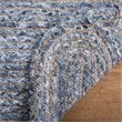 Safavieh Cape Cod 8' x 10' Hand Woven Jute Rug in Blue and Natural