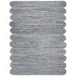 Safavieh Cape Cod 8' x 10' Hand Woven Jute Rug in Blue and Natural