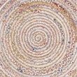 Safavieh Cape Cod 6' Round Hand Woven Jute Rug in Ivory and Natural