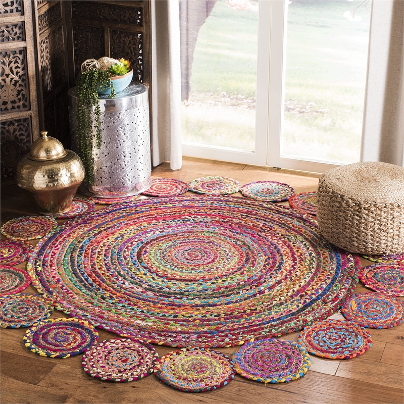Safavieh Cape Cod 3' Round Hand Woven Jute Rug