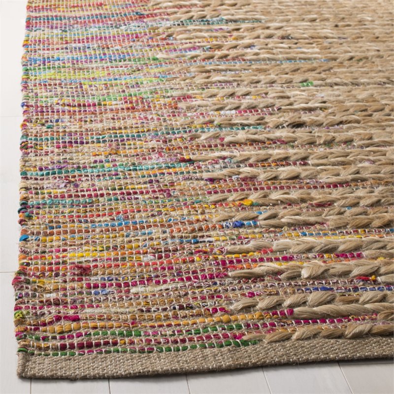 Safavieh Cape Cod 3' x 5' Hand Woven Jute Rug in Natural