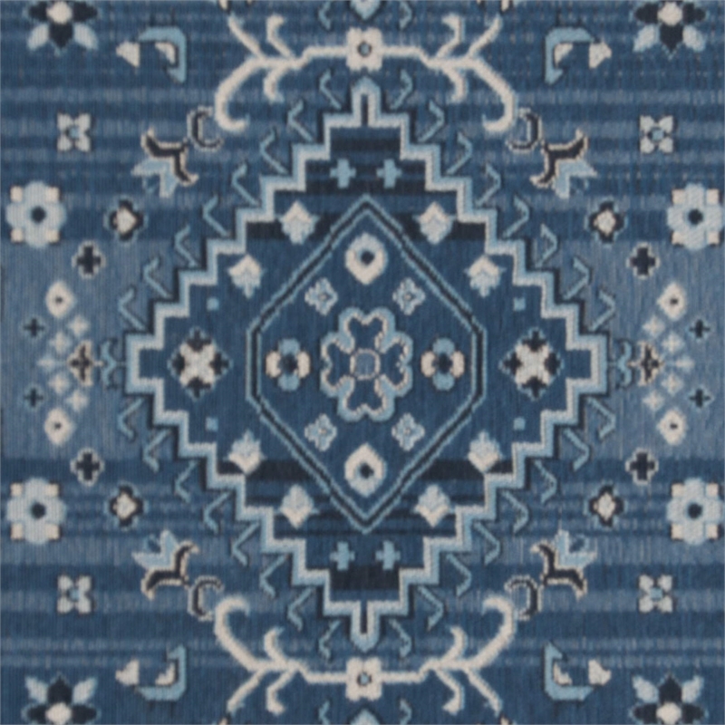 Safavieh Classic Vintage 5' x 8' Rug in Blue and Charcoal