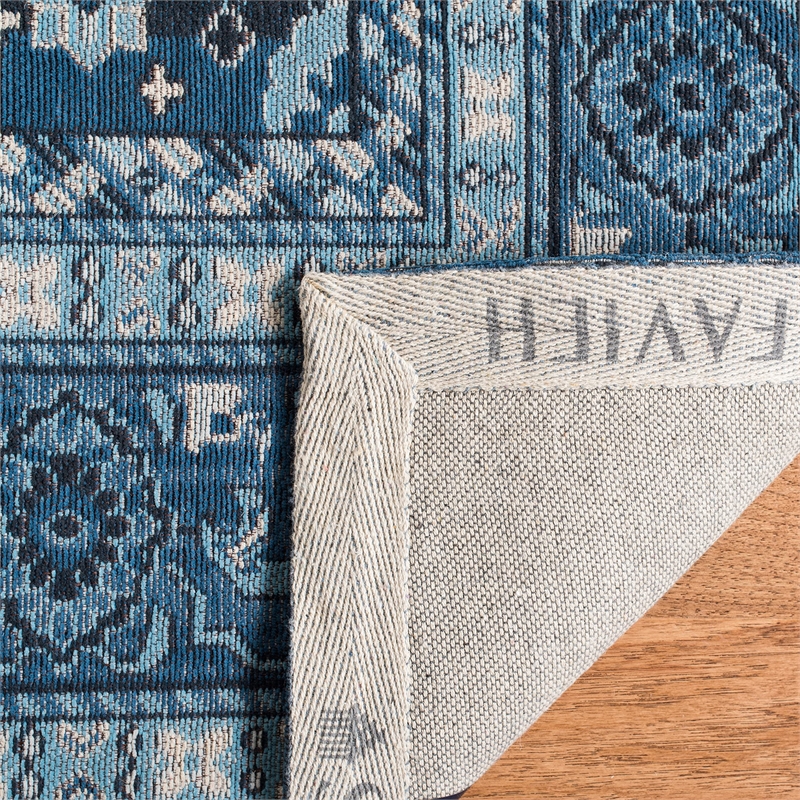 Safavieh Classic Vintage 8' x 10' Rug in Blue and Charcoal