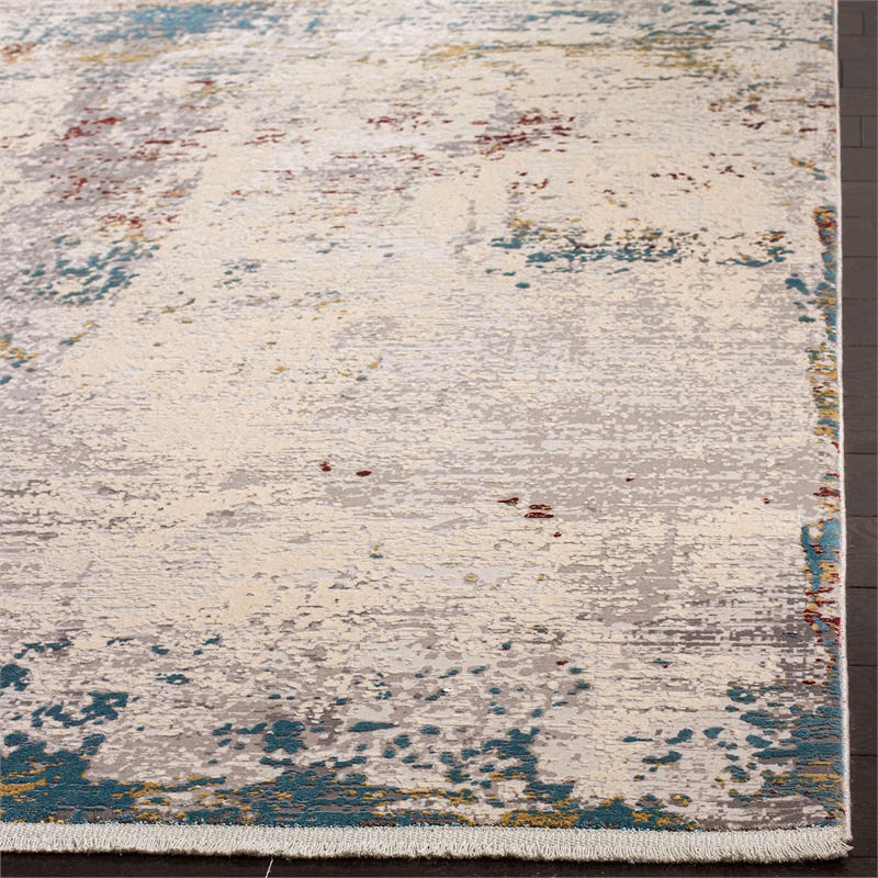 Safavieh Eclipse 8' x 10' Rug in Light Gray and Beige
