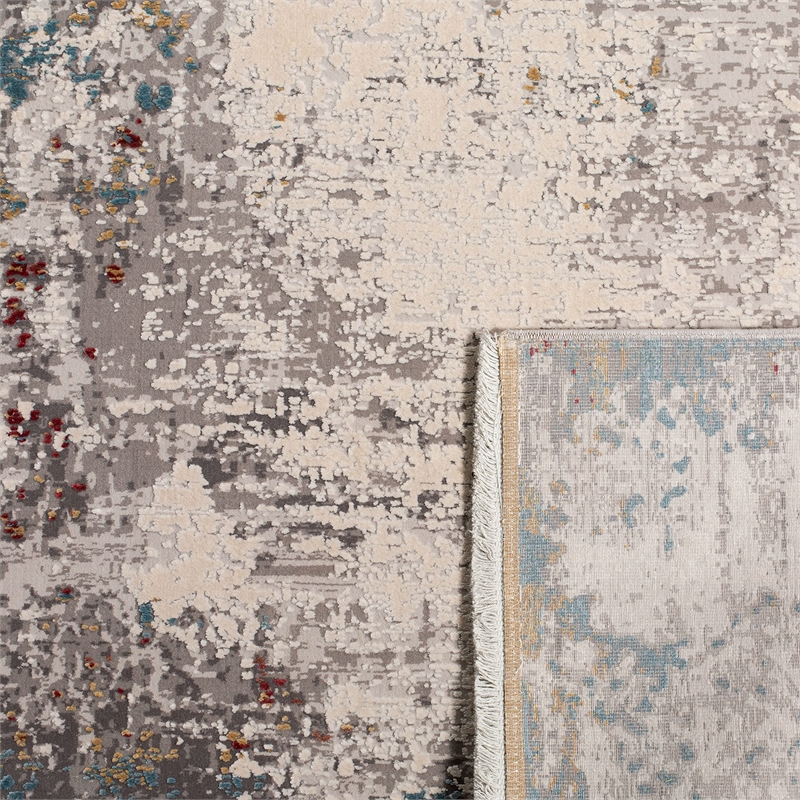 Safavieh Eclipse 8' x 10' Rug in Light Gray and Beige