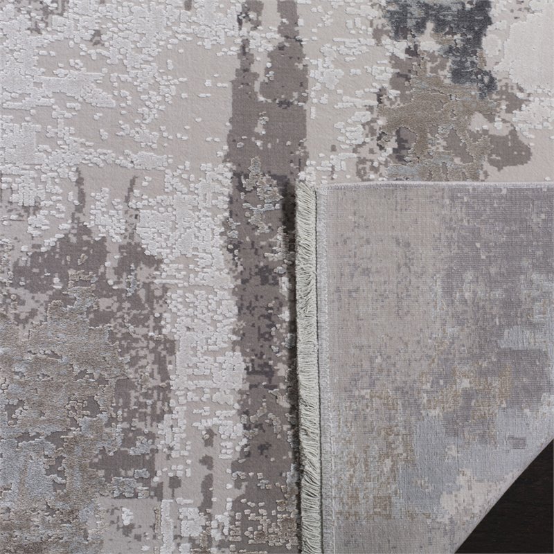 Safavieh Eclipse 8' x 10' Rug in Light Gray and Beige