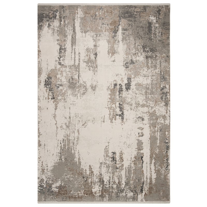 Safavieh Eclipse 8' x 10' Rug in Light Gray and Beige