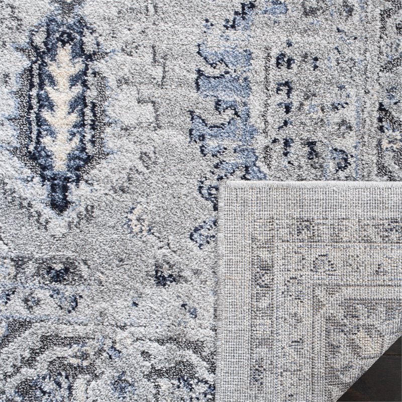 Safavieh Harbor 8' x 10' Rug in Gray and Blue HBR147G8