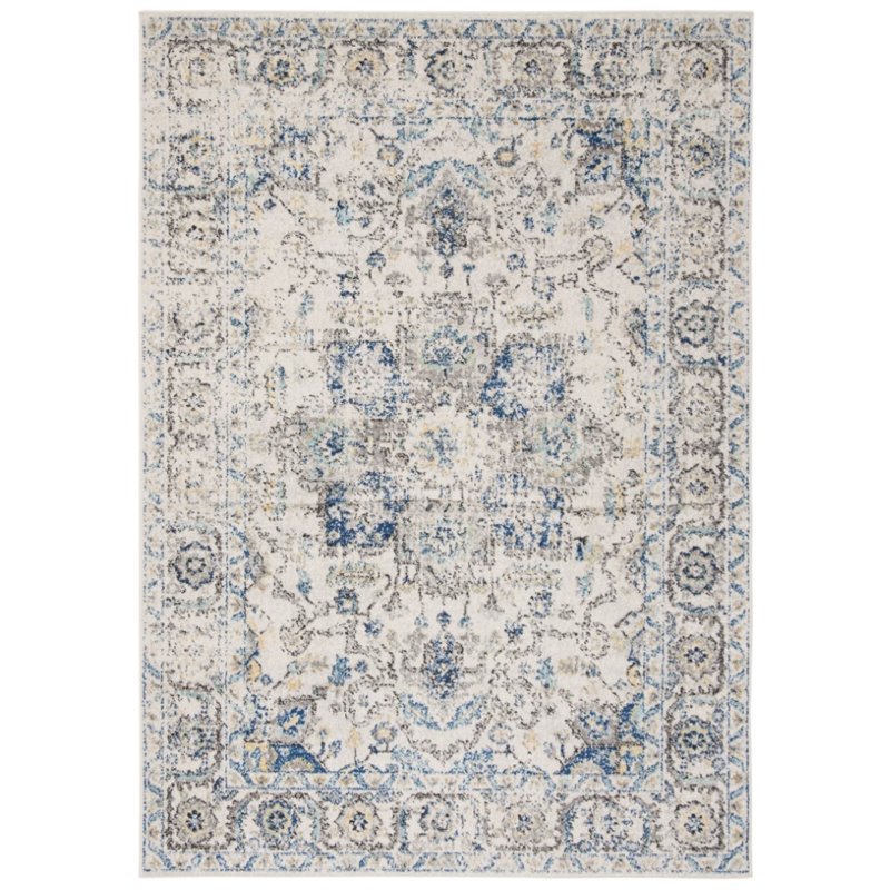 Safavieh Madison MAD603F 9' x 12' Grey Ivory Rug