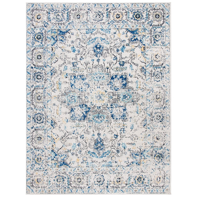 Safavieh Madison 8' x 10' Rug in Gray and Ivory