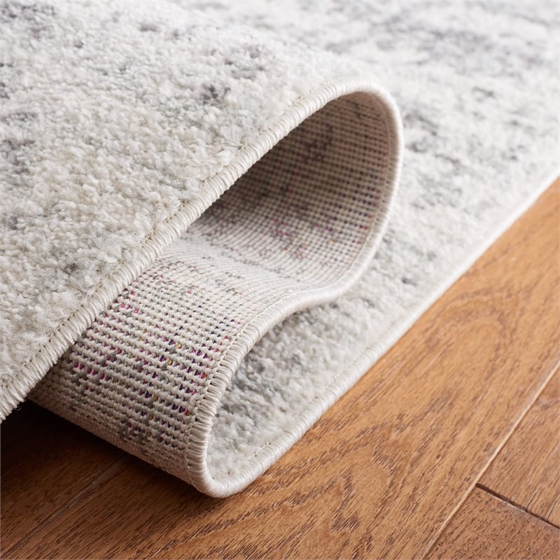 Safavieh Madison 8' x 10' Rug in Silver and Ivory