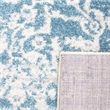 Safavieh Madison 4' x 6' Rug in Teal and Ivory