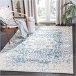 Safavieh Madison 4' x 6' Rug in Teal and Ivory