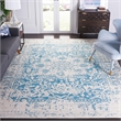 Safavieh Madison 8' x 10' Rug in Teal and Ivory