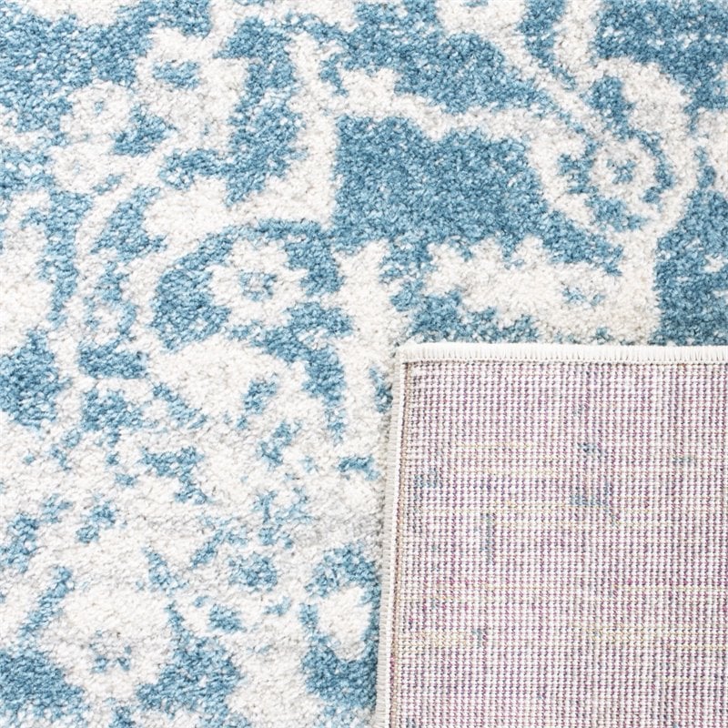 Safavieh Madison 9' x 12' Rug in Teal and Ivory