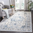 Safavieh Madison 4' x 6' Rug in Turquoise and Ivory