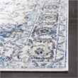 Safavieh Madison 4' x 6' Rug in Turquoise and Ivory