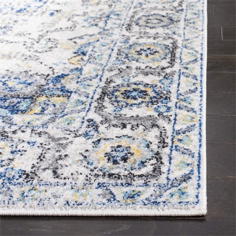 Safavieh Madison 8' x 10' Rug in Turquoise and Ivory