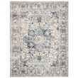 Safavieh Madison 9' x 12' Rug in Turquoise and Ivory