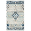 Safavieh Madison 3' x 5' Rug in Blue and Cream