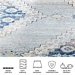 Safavieh Madison 8' x 10' Rug in Blue and Cream